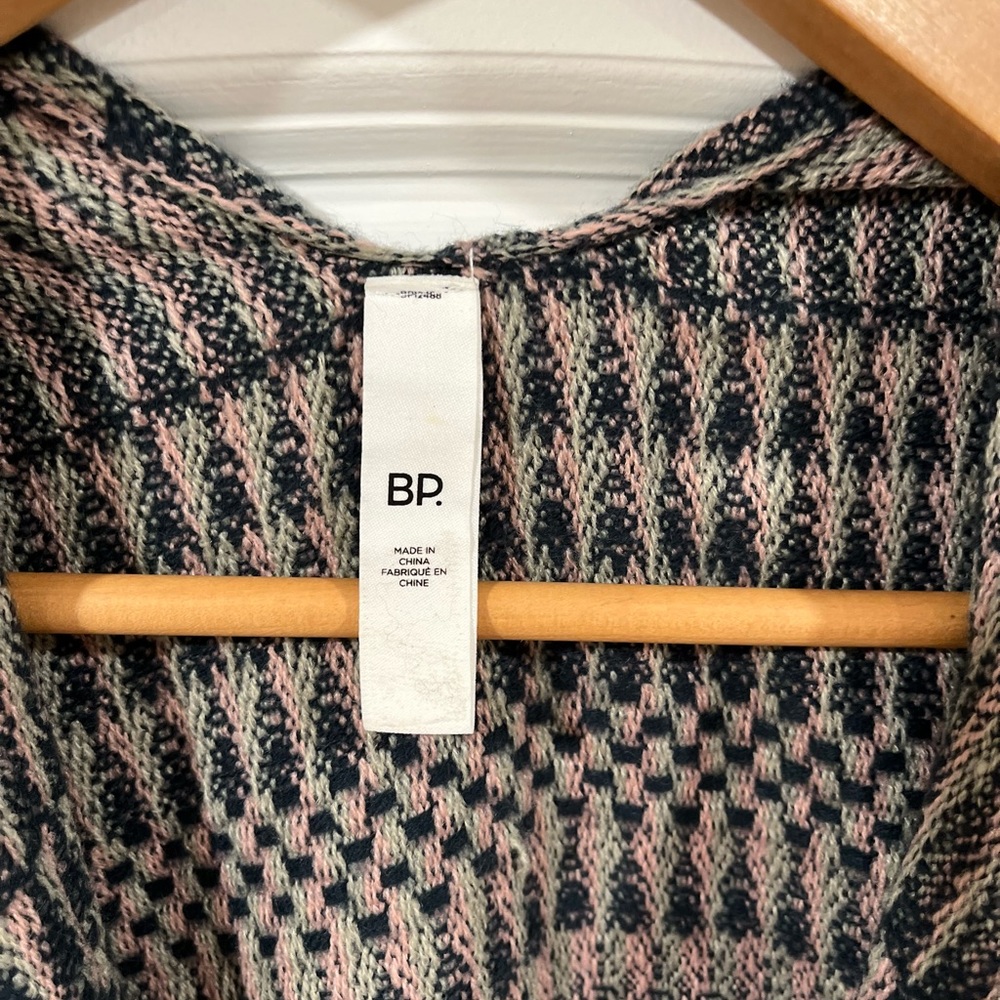 Warm and stylish poncho